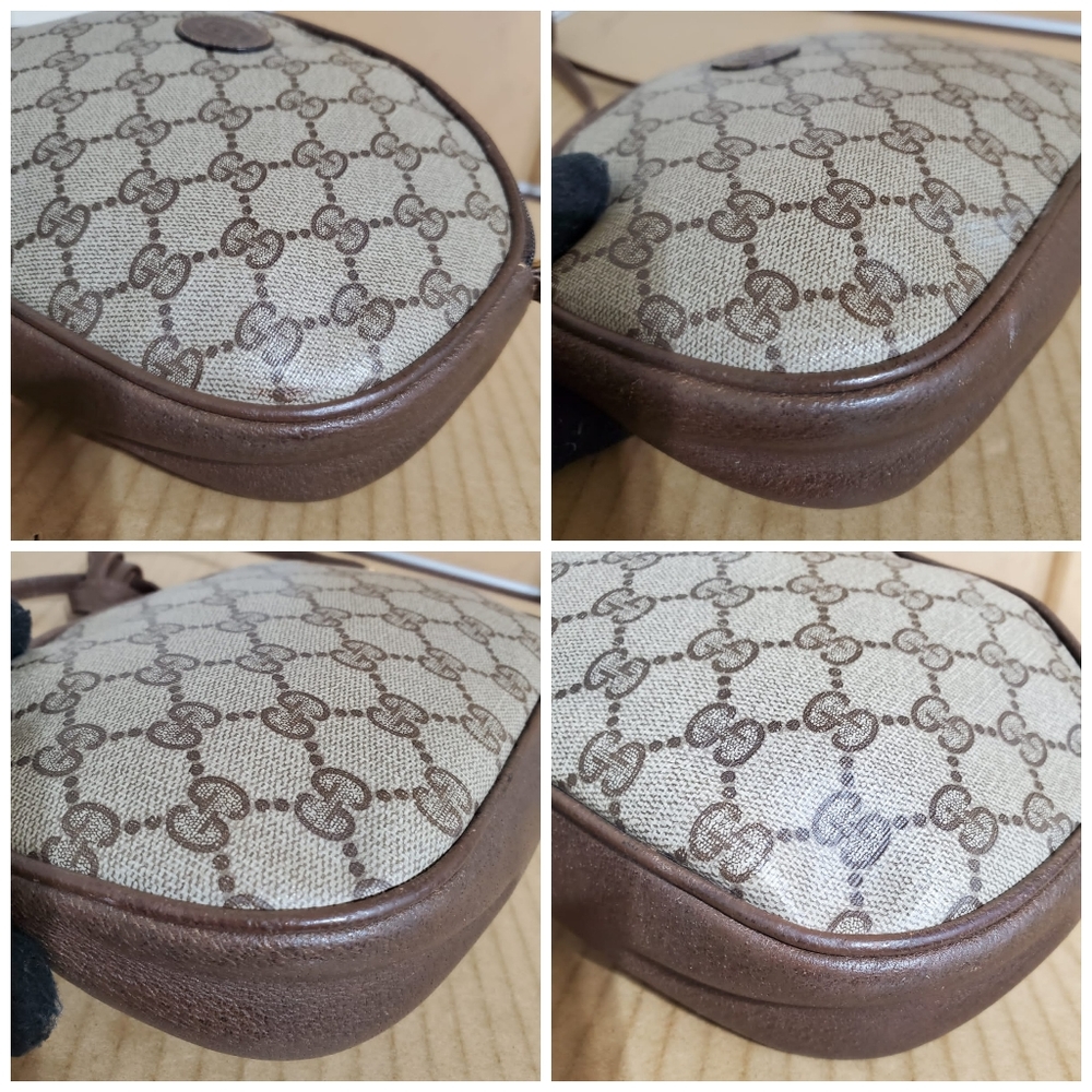Gucci Vintage Supreme PVC Monogram Crossbody Bag - Picture 13 of 14